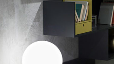 The Molteni Store is lighting up by Oluce