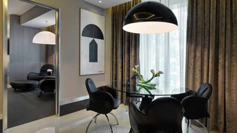 Oluce illumina la “Suite Design” dell’Hotel Gallia Excelsior a Milano