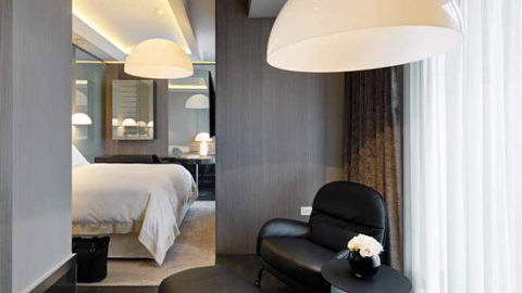 Oluce illumina la “Suite Design” dell’Hotel Gallia Excelsior a Milano