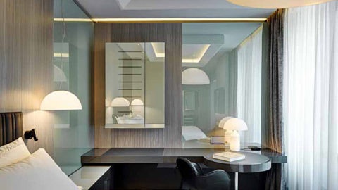 Oluce illumina la “Suite Design” dell’Hotel Gallia Excelsior a Milano