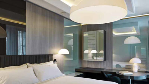 Oluce illumina la “Suite Design” dell’Hotel Gallia Excelsior a Milano