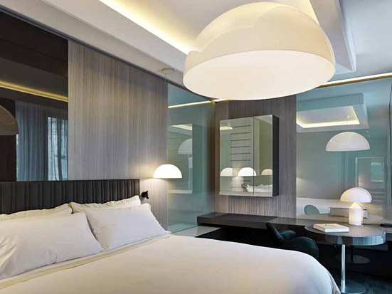Oluce in the “Suite Design” of Hotel Gallia Excelsior in Milan