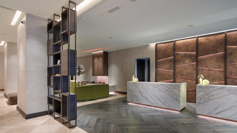 Oluce in the restyling of the Hilton Hotel in Milan