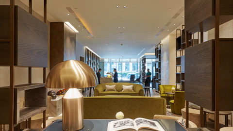 Oluce in the restyling of the Hilton Hotel in Milan