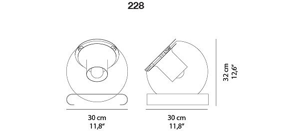 The Globe - 228, design Joe Colombo