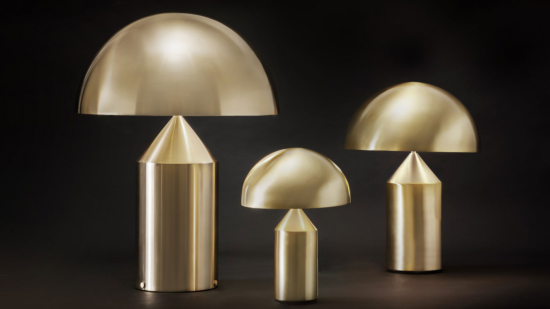 atollo gold table lamp