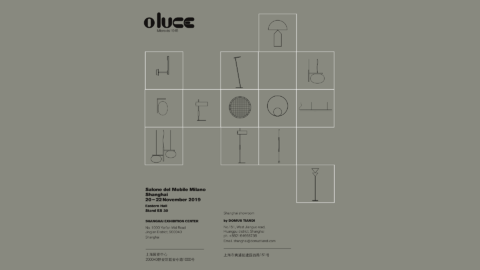 Oluce at Salone del Mobile Milano.Shanghai 2019