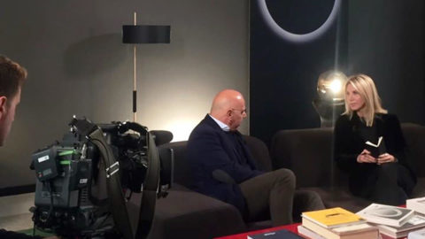 An interview with Antonio Verderi broadcast on RAI ITALIA