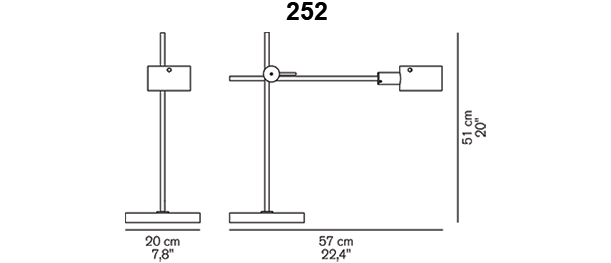 G.O. - 252, design Giuseppe Ostuni