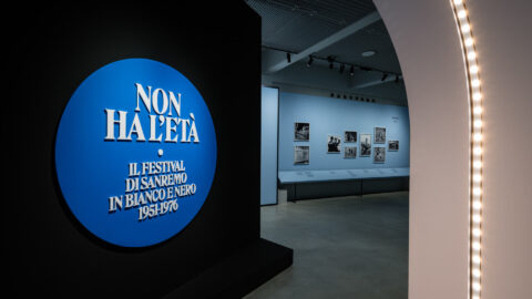 Oluce is taking part in the exhibition entitled ”Non ha l’età. Il festival di Sanremo in bianco e nero 1951-1976”