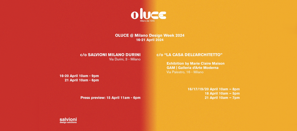 Oluce @ Milano Design Week 2024
