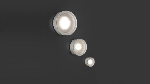 Berlin-Out from Oluce: outdoor lamps that shine indoors as well