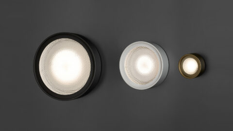 Berlin-Out from Oluce: outdoor lamps that shine indoors as well