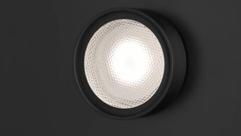 Berlin-Out from Oluce: outdoor lamps that shine indoors as well