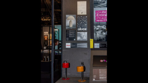Oluce a M9 di Mestre con Identitalia. The Iconic Italian Brands