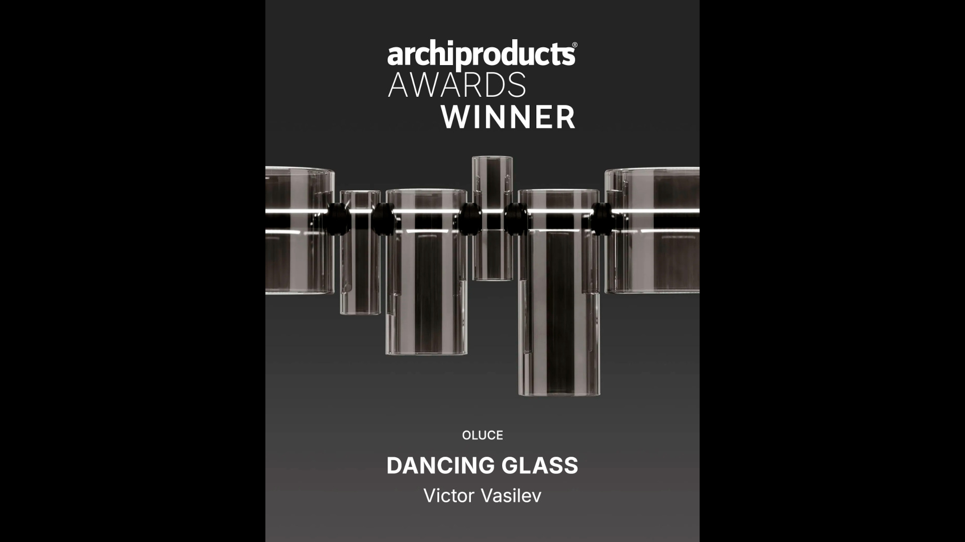 Dancing Glass by Victor Vasilev honored at the Archiproducts Design Awards 2025